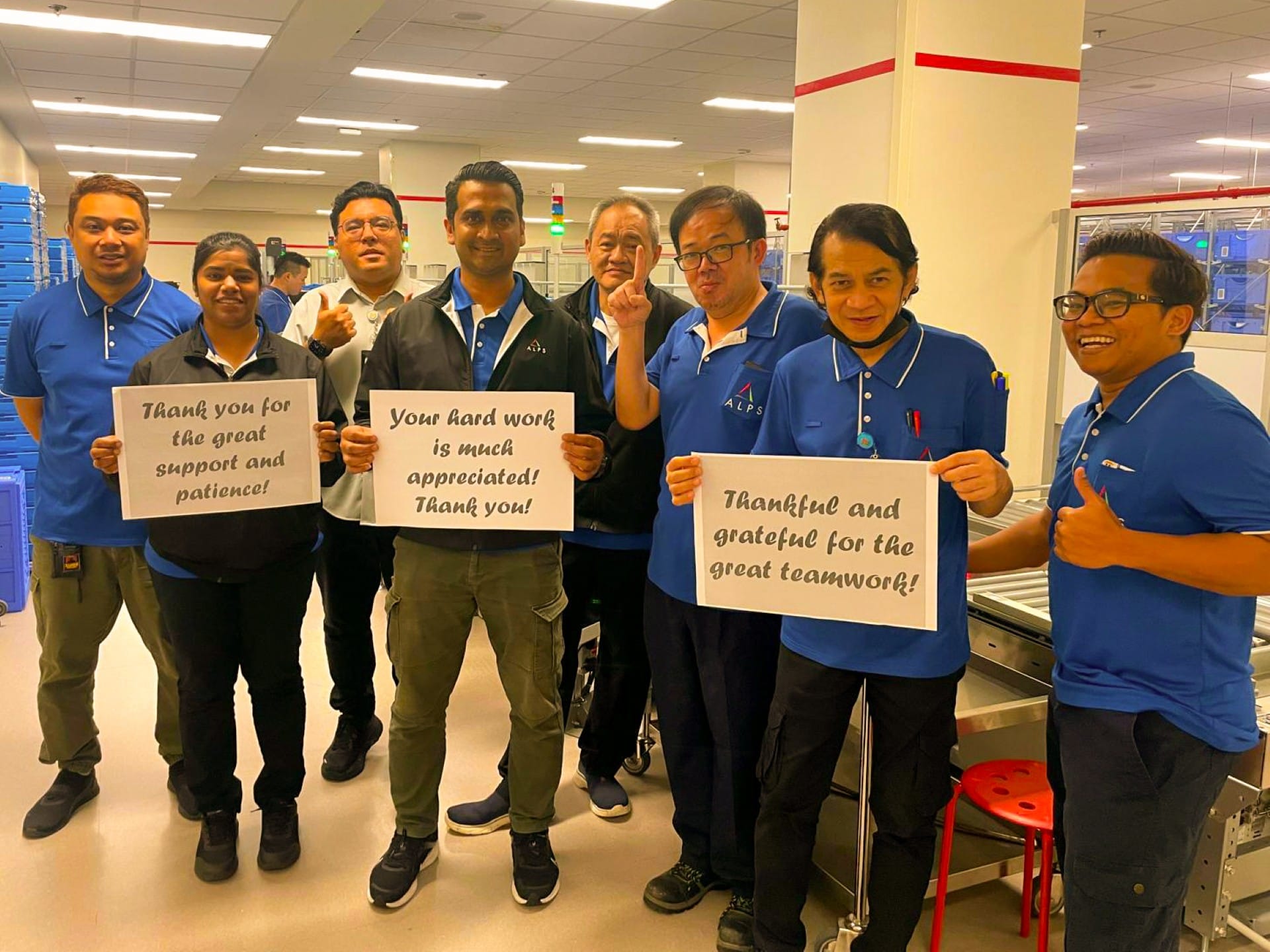 Image of ALPS staff celebrating Procurement & Supply Chain Day